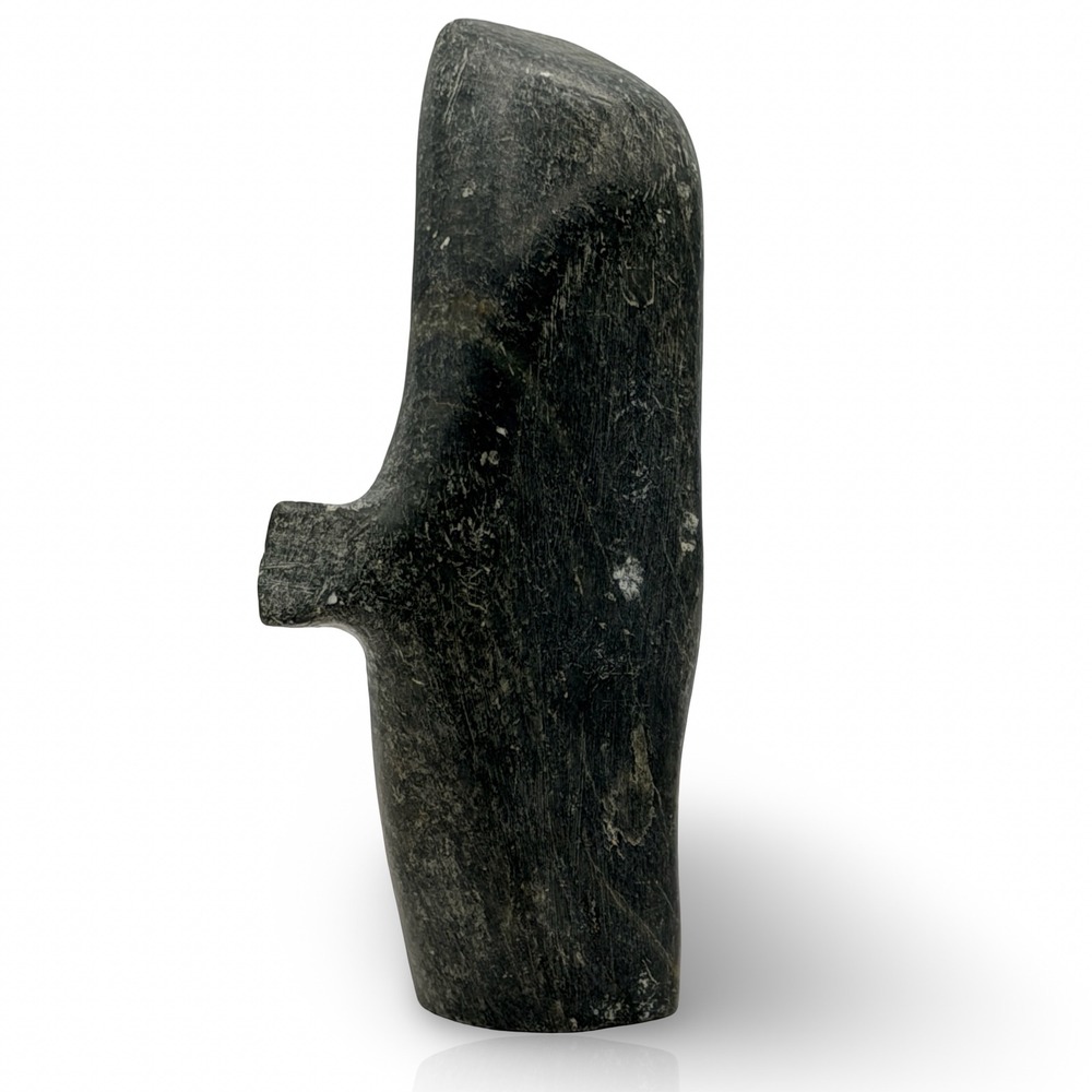 Vintage Inuit Arviat Sculpture 5A-16185
Abstract Spirit Whale Basalt Baffin CAN - Picture 6 of 11